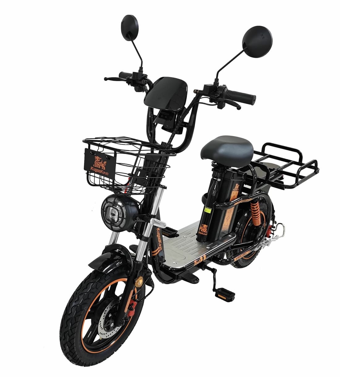 Kugoo Kirin V3 Pro — вид спереди и сбоку