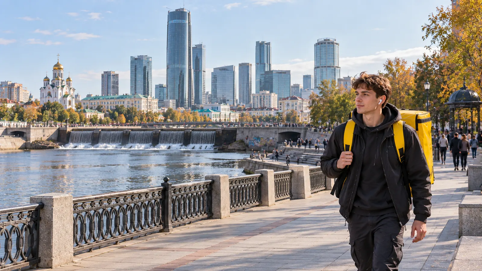 Работа курьером Яндекс Еды в Екатеринбурге