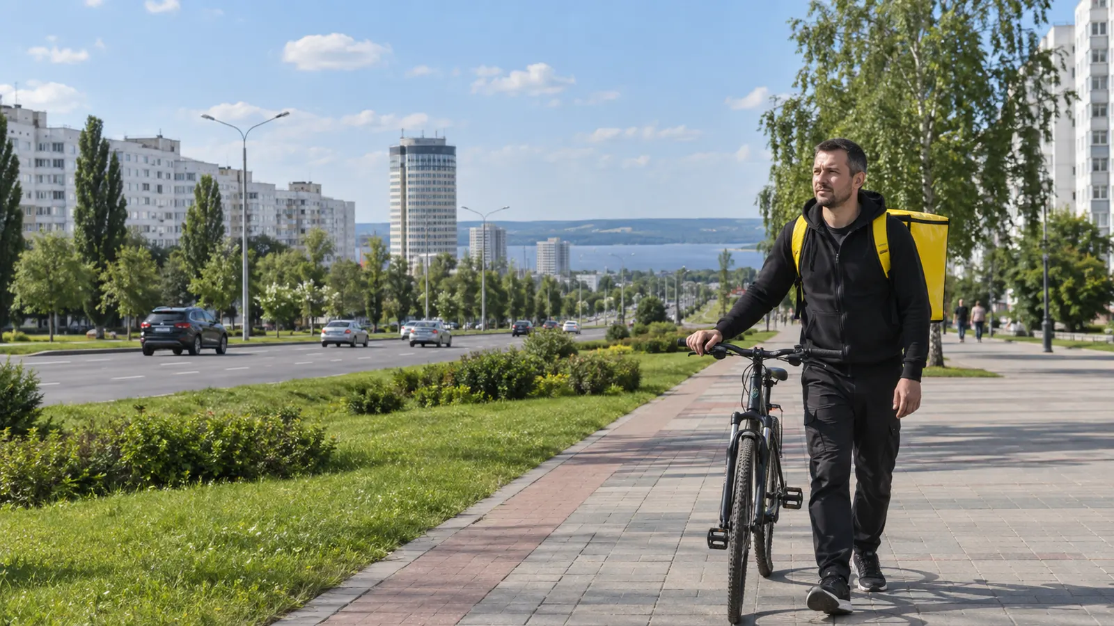 Работа курьером Яндекс Еды в Набережных Челнах