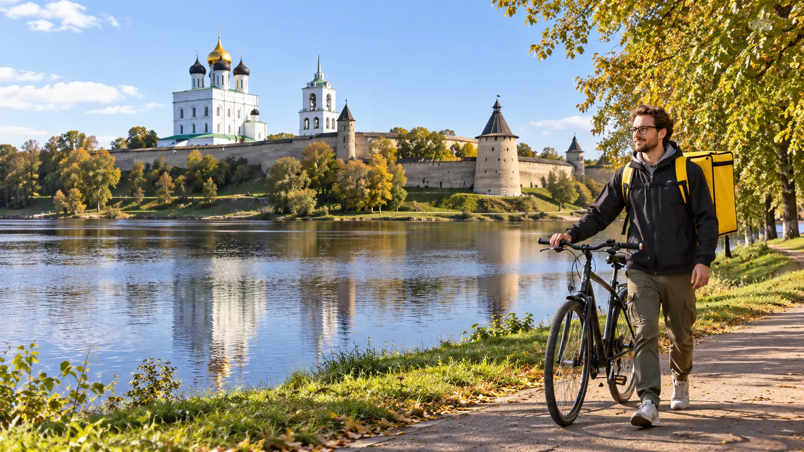 Работа курьером Яндекс Еды в Пскове