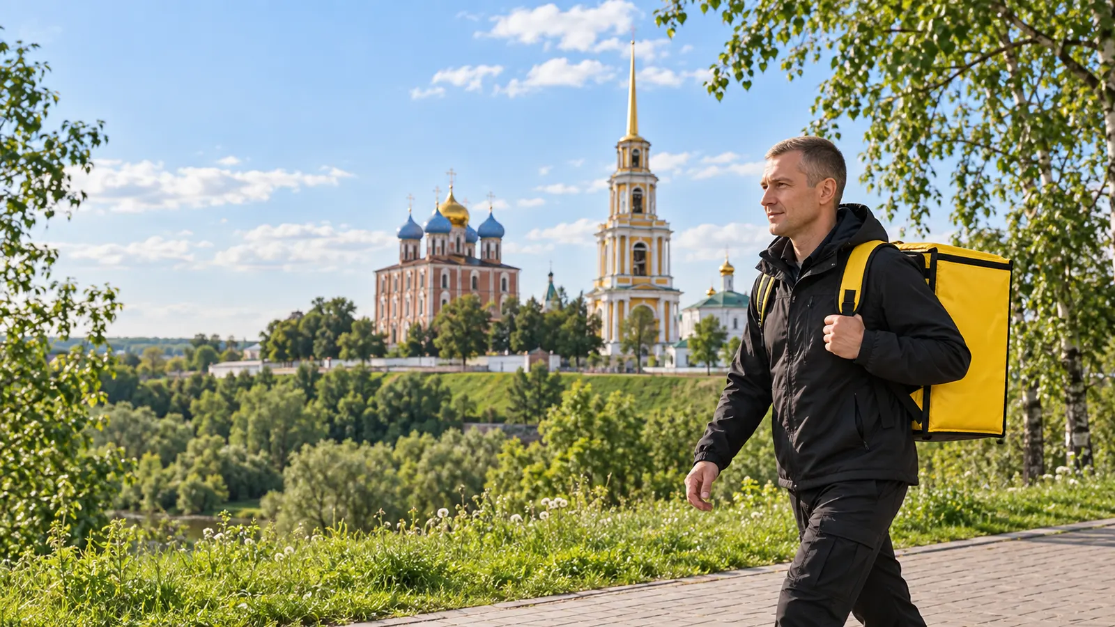 Работа курьером Яндекс Еды в Рязани
