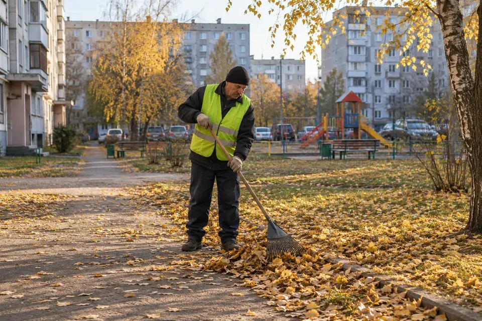 Дворник или курьер